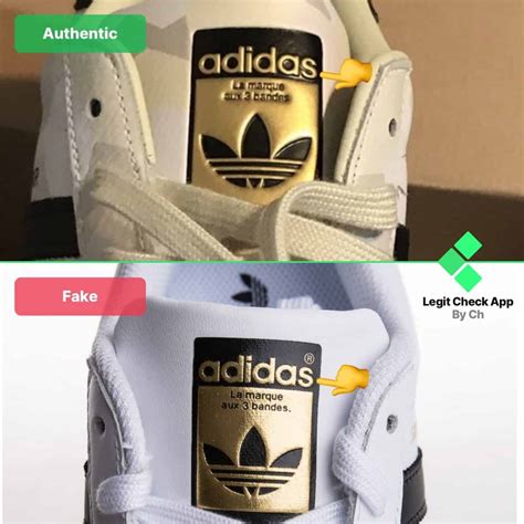 real vs fake adidas size tag